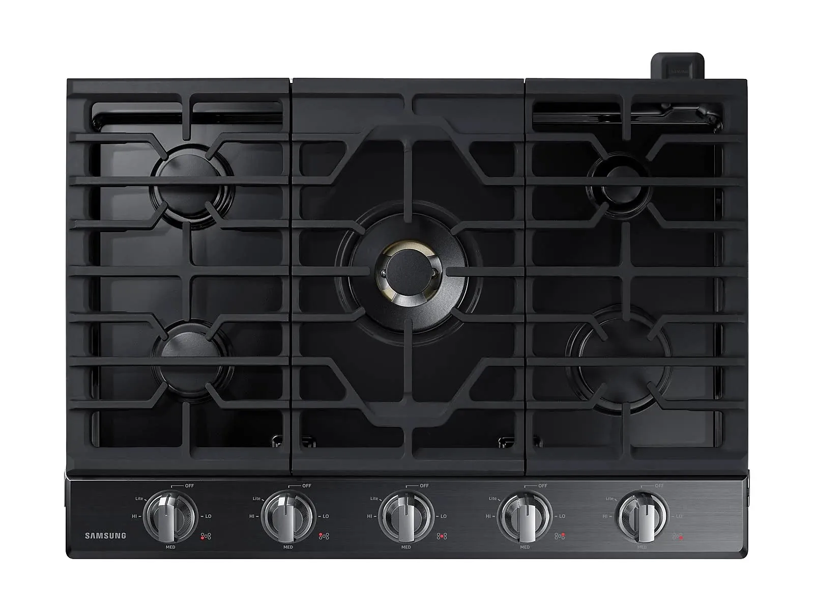 Samsung 30-in 5 Burners Stainless Steel Gas CooktopSamsung 30-in 5 Burners Stainless Steel Gas Cooktop