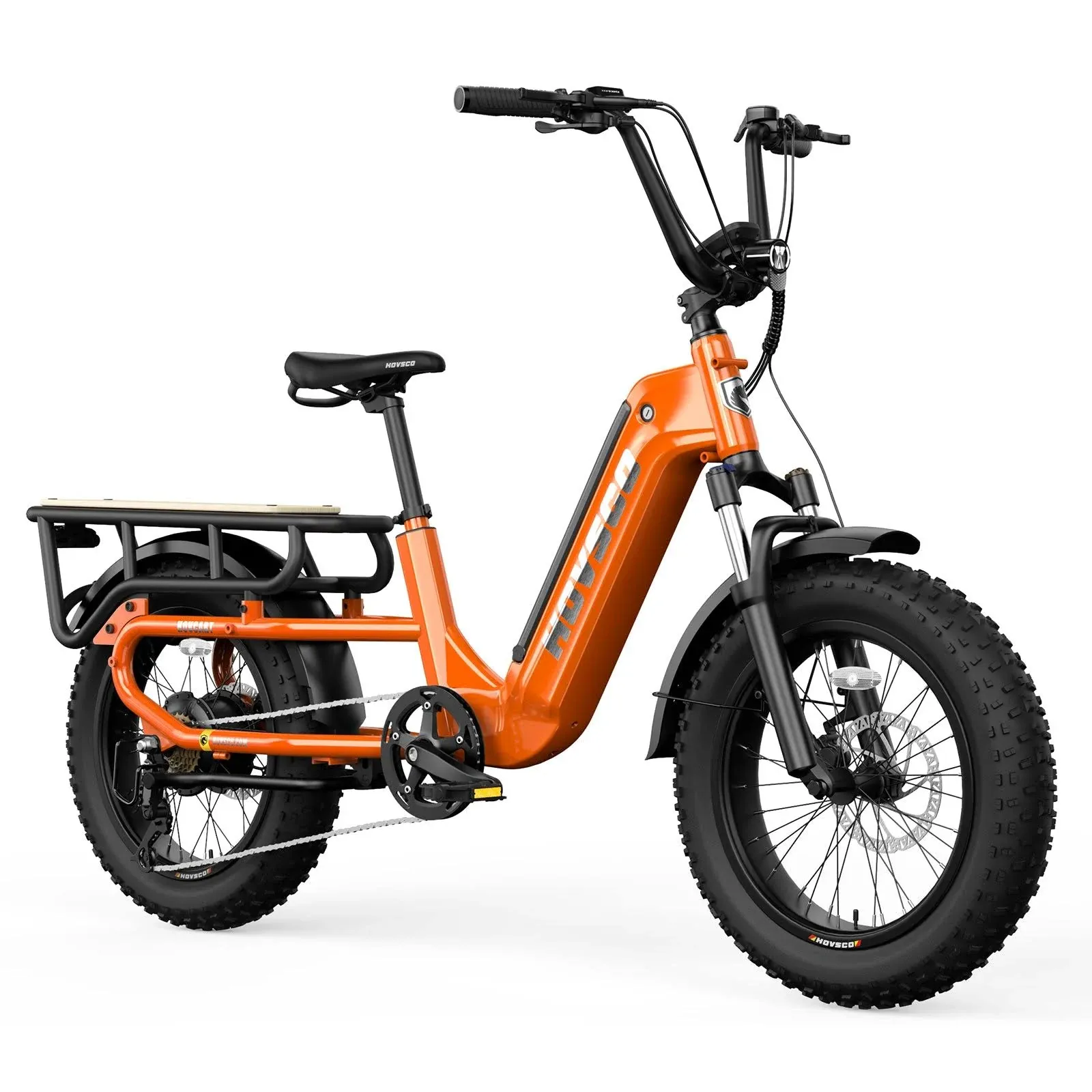 Hovsco HovCart 20" Fat Tire Cargo Electric Bike