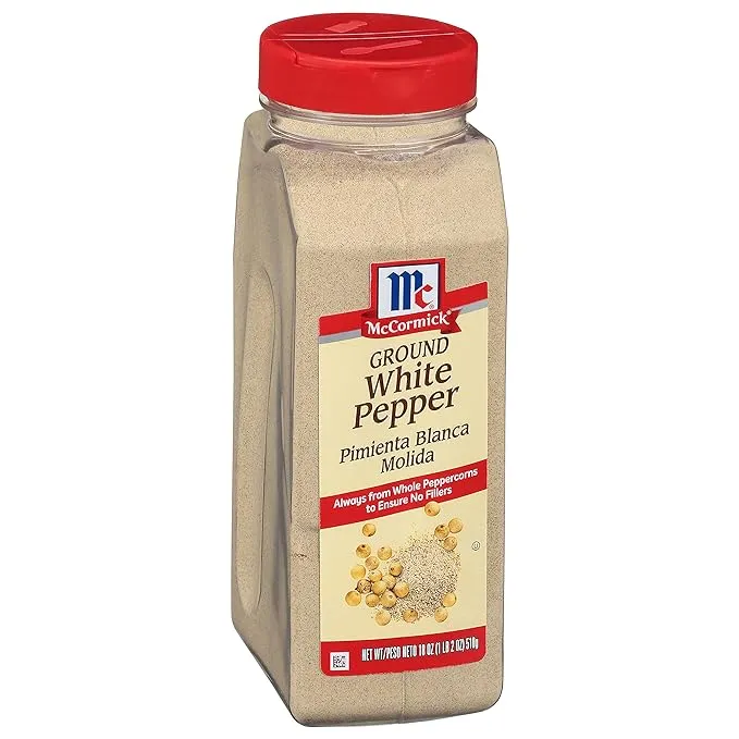  Ground White Pepper, 1 Oz