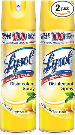 Lysol Lemon Disinfectant Spray