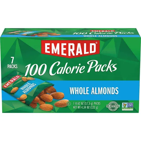 Emerald Nuts Natural Almonds 100 Calorie