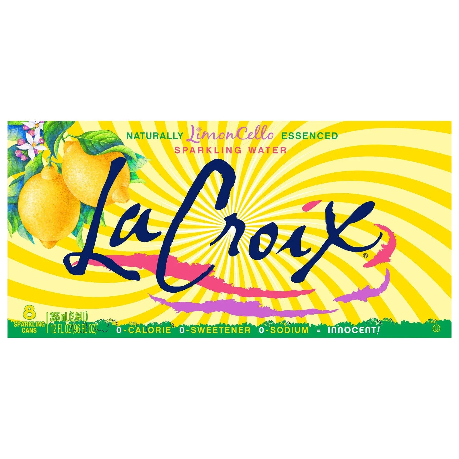 Lacroix Sparkling Water, Limoncello - 12 fl oz