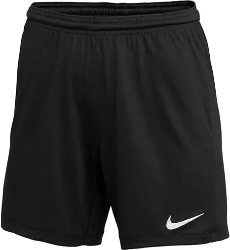 Nike Women's Park III Shorts Black/White M