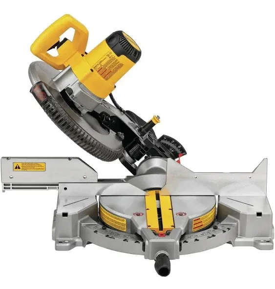 DeWalt DWS715 12" Single Bevel Compound Miter Saw 15 Amp