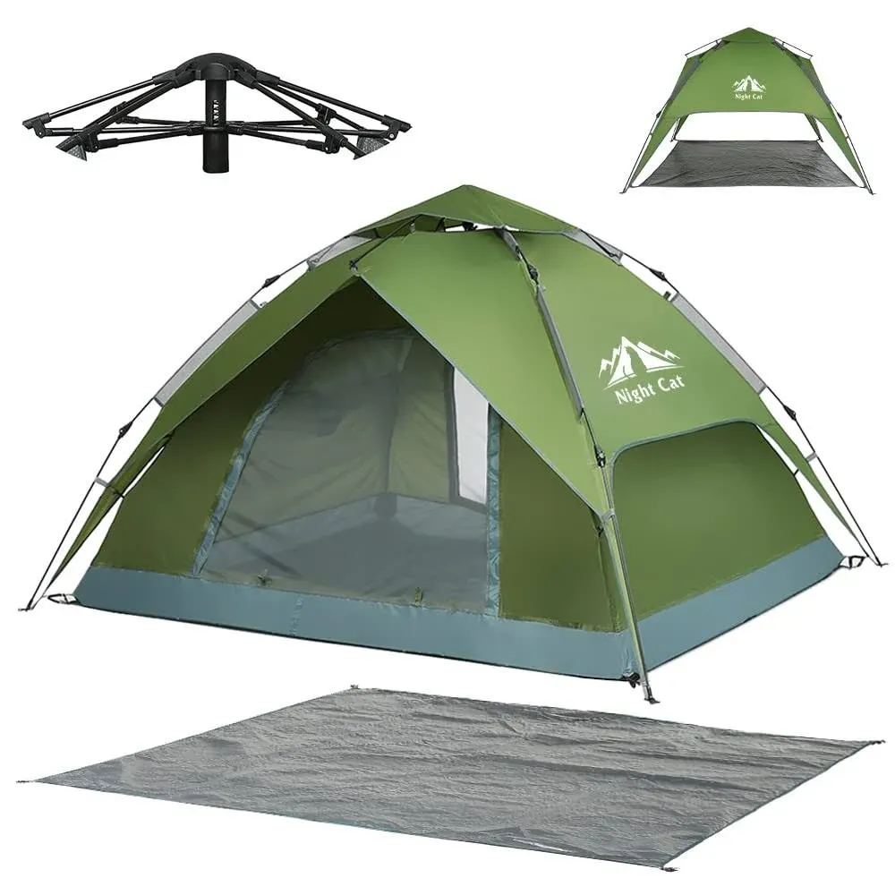 Night Cat Waterproof Camping Tent