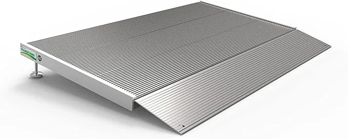 EZ-Access Transitions Aluminum Threshold Ramp with Adjustable Height up to 4-3/8", 24" L x 36-1/4" W