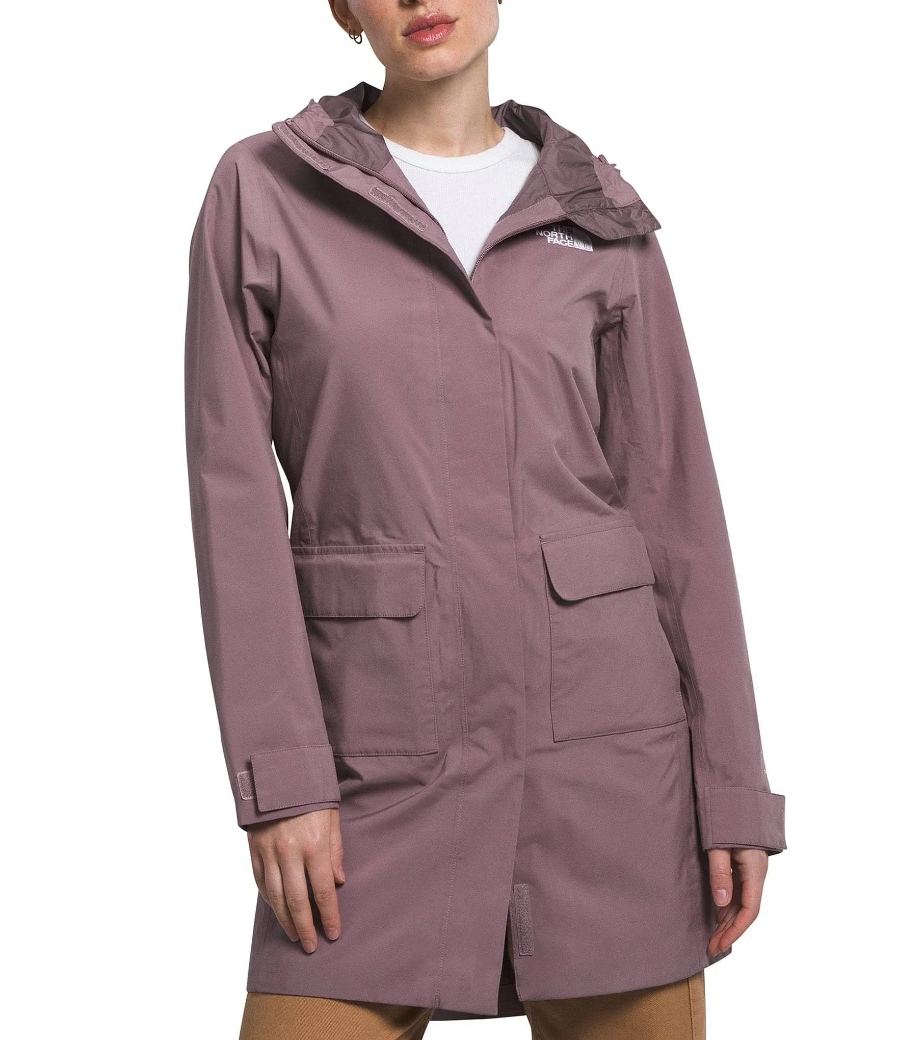 The North Face City Breeze Rain Parka II Women's Fawn Grey XXL