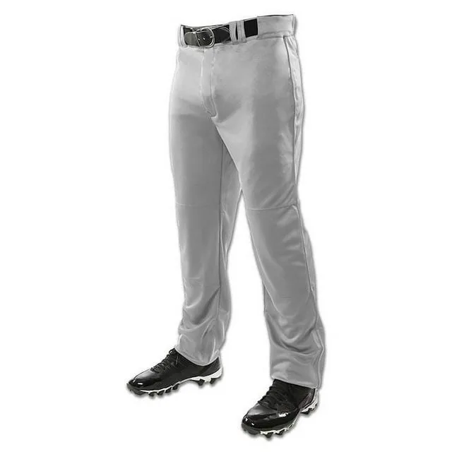 Champro Adult Triple Crown Open Bottom Pant - Grey - Medium