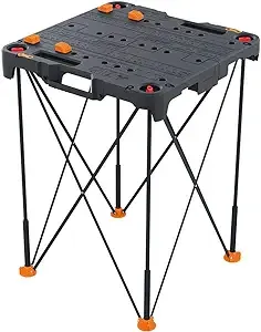 WORX WX066 300 lbs Capacity Portable Folding SideKick Work Table