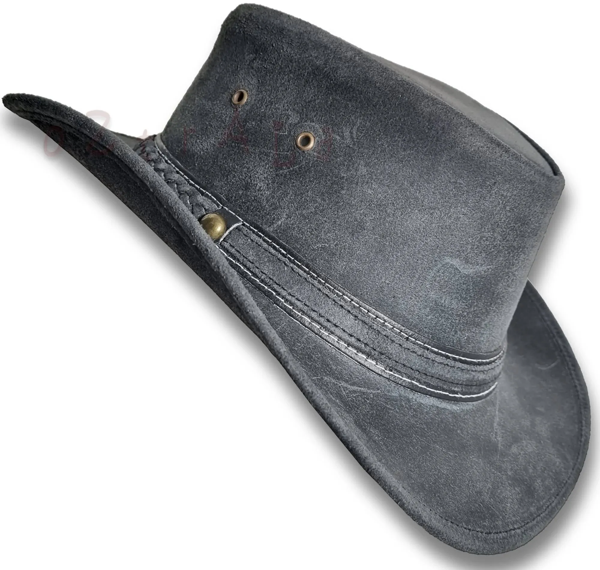 Oztrala HAT Leather Australian Oiled Outback Aussie Western Cowboy Men Women Bushman HL31