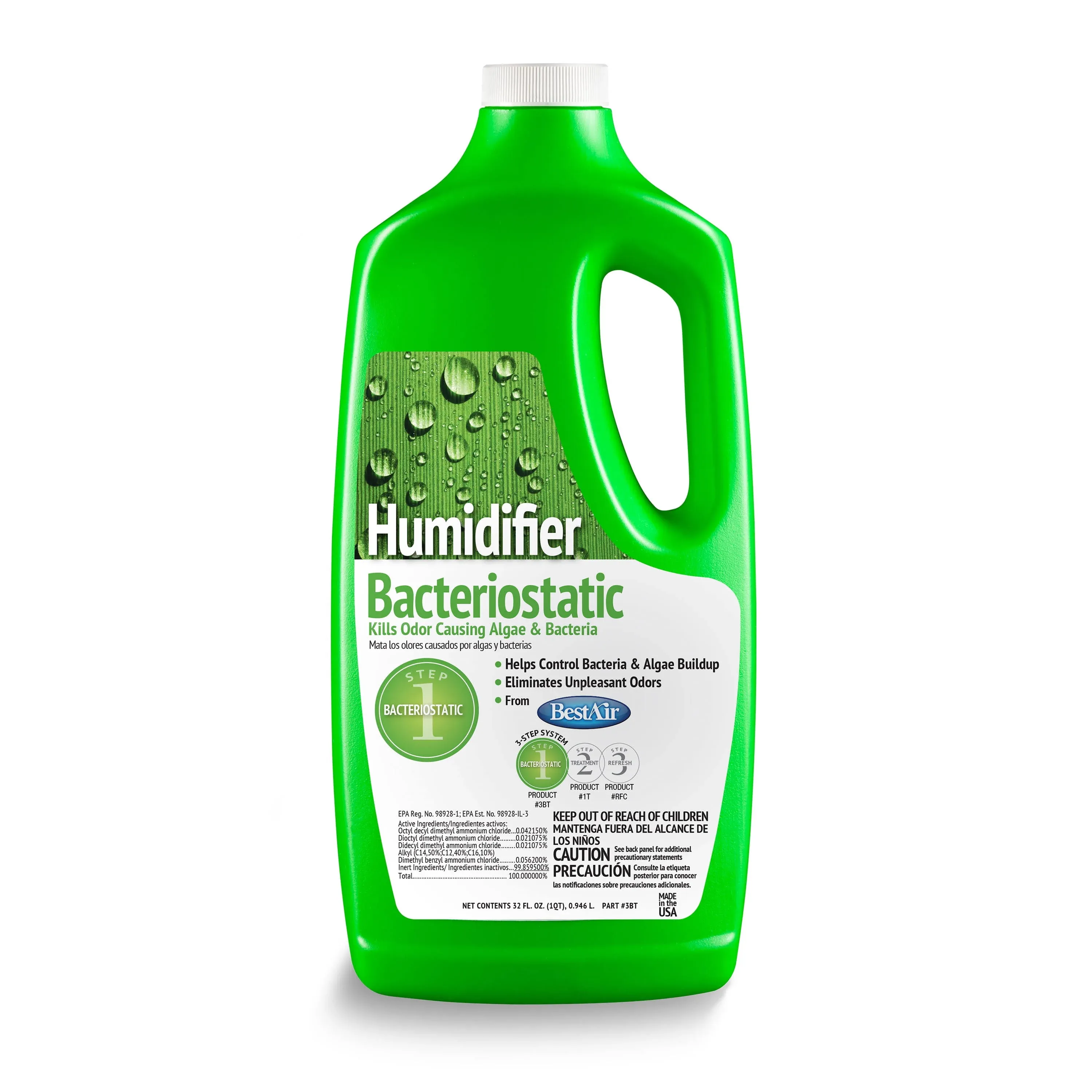 BestAir Original BT Humidifier Bacteriostatic Water Treatment