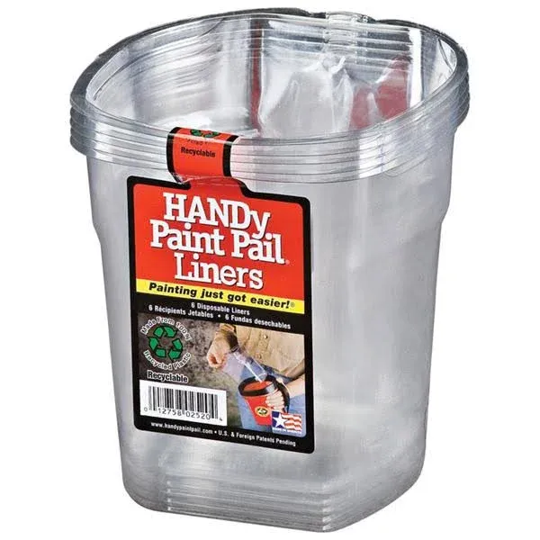 Handy Paint Products Paint Pail Liners - 6 pail liners