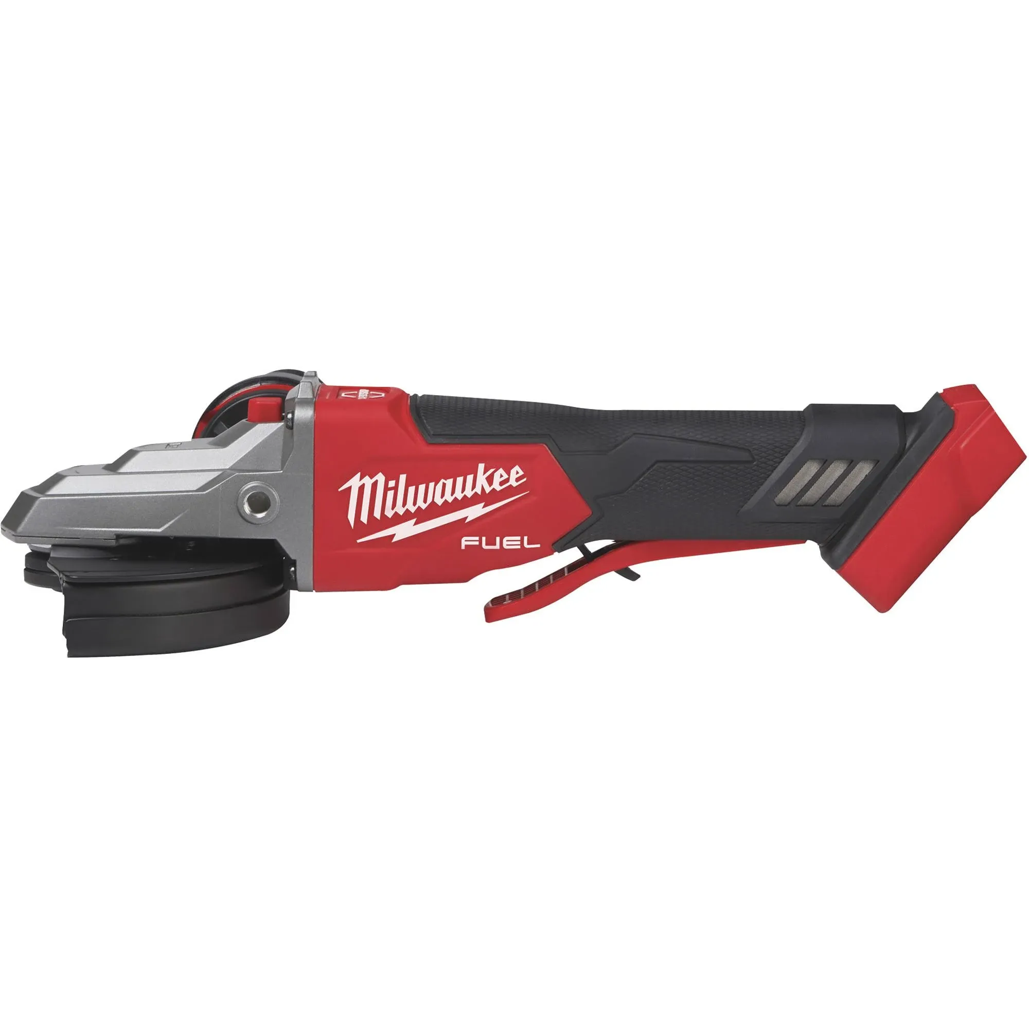 Milwaukee M18 FUEL 5in. Flathead Braking Angle Grinder, Tool Only, Paddle