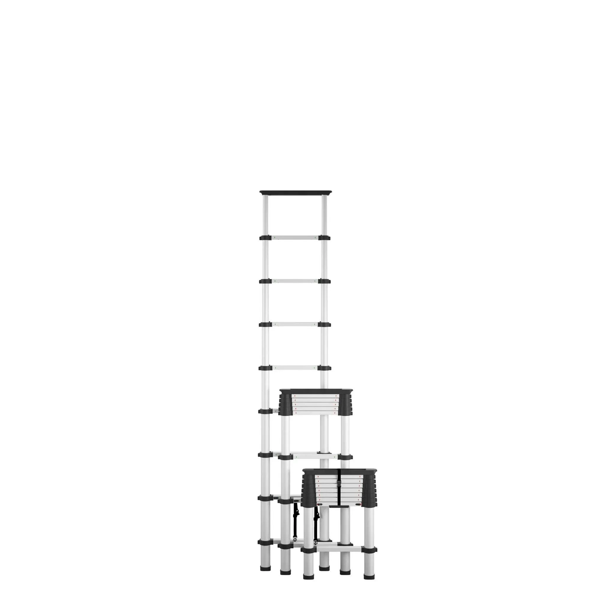 Cosco SmartClose Telescoping Aluminum Ladder