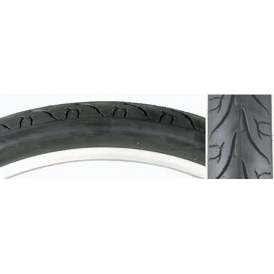 Sunlite Tire 24X3.0 Black/Black Slick K1032