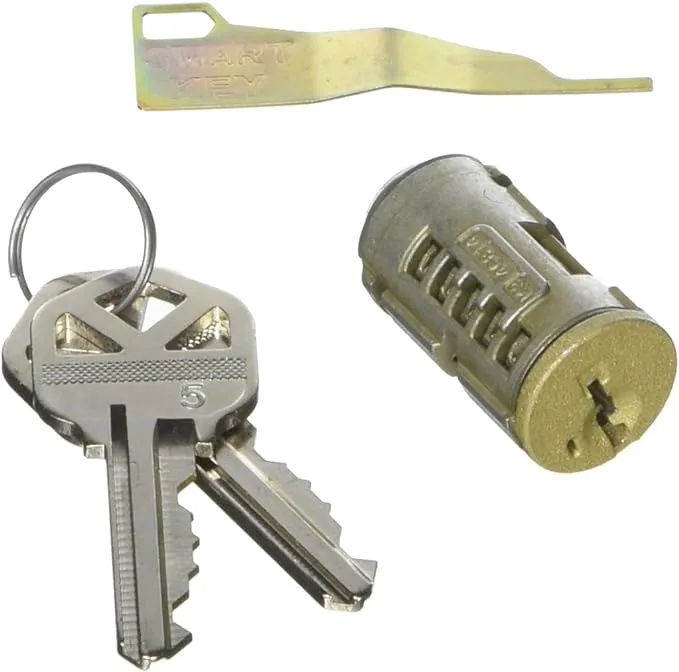 Kwikset SmartKey Entry Cylinder Gold