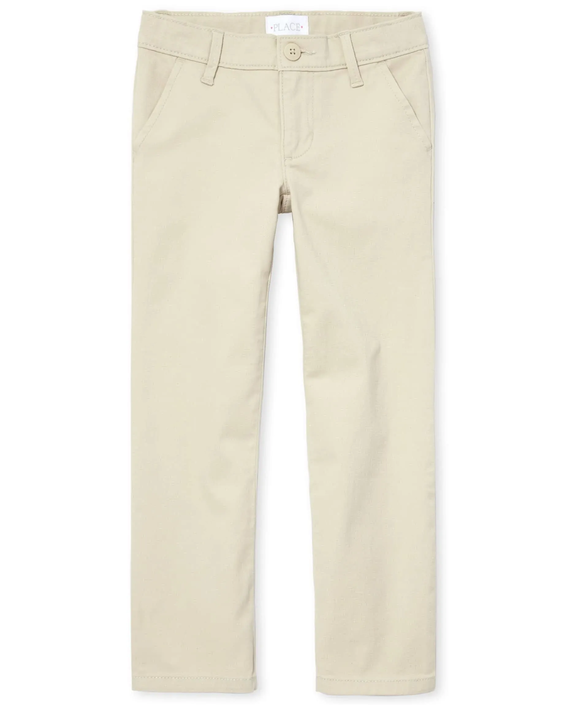 The Children's Place Girls Uniform Bootcut Chino Pants