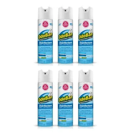 OdoBan Odor Eliminator Disinfectant Concentrate, Assorted Scents, 128 Oz, Case Of 4 Jugs