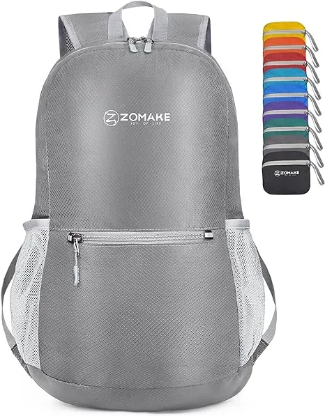 ZOMAKE Ultra Lightweight Hiking Backpack 20L Packable Small Backpacks Water Resistant Daypack for Women Men