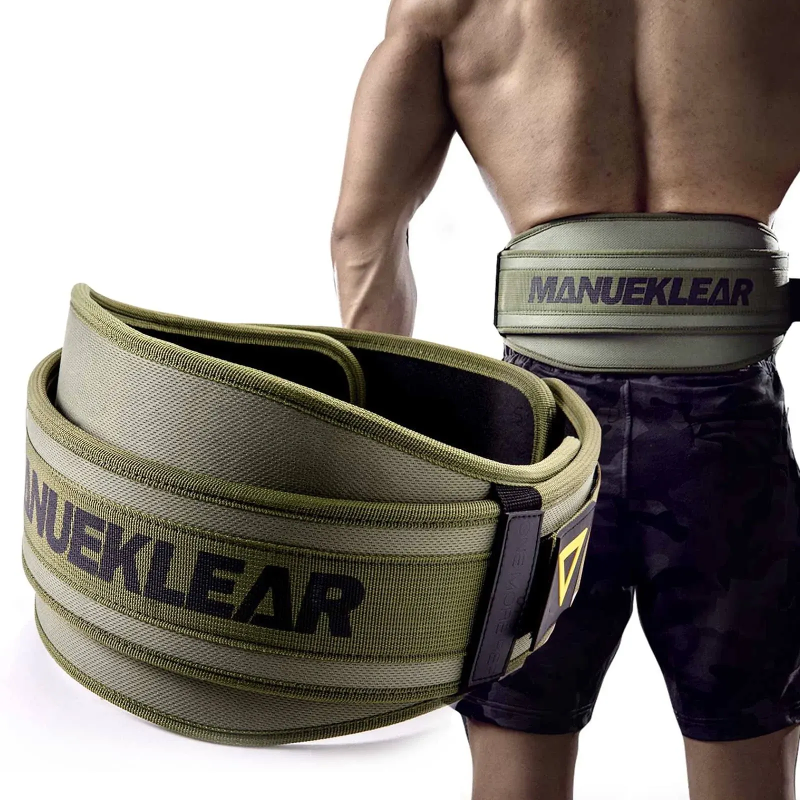 Weight Lifting Belt, Lifting Belts for Women Men, MANUEKLEAR Weightlifting Be...