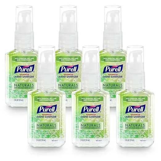 Purell Hand Sanitizer, Advanced, Naturals - 8 fl oz