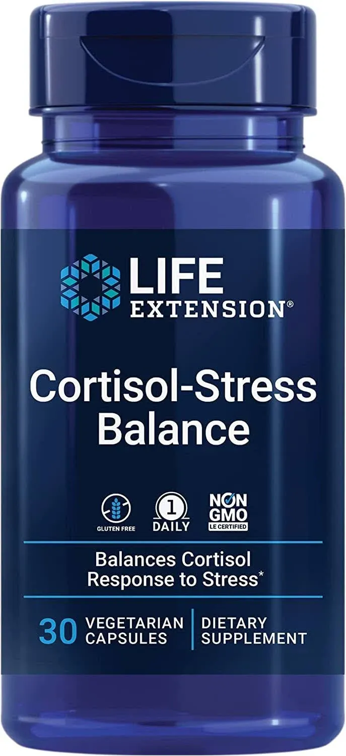 Life Extension Cortisol-Stress Balance 30 Capsules