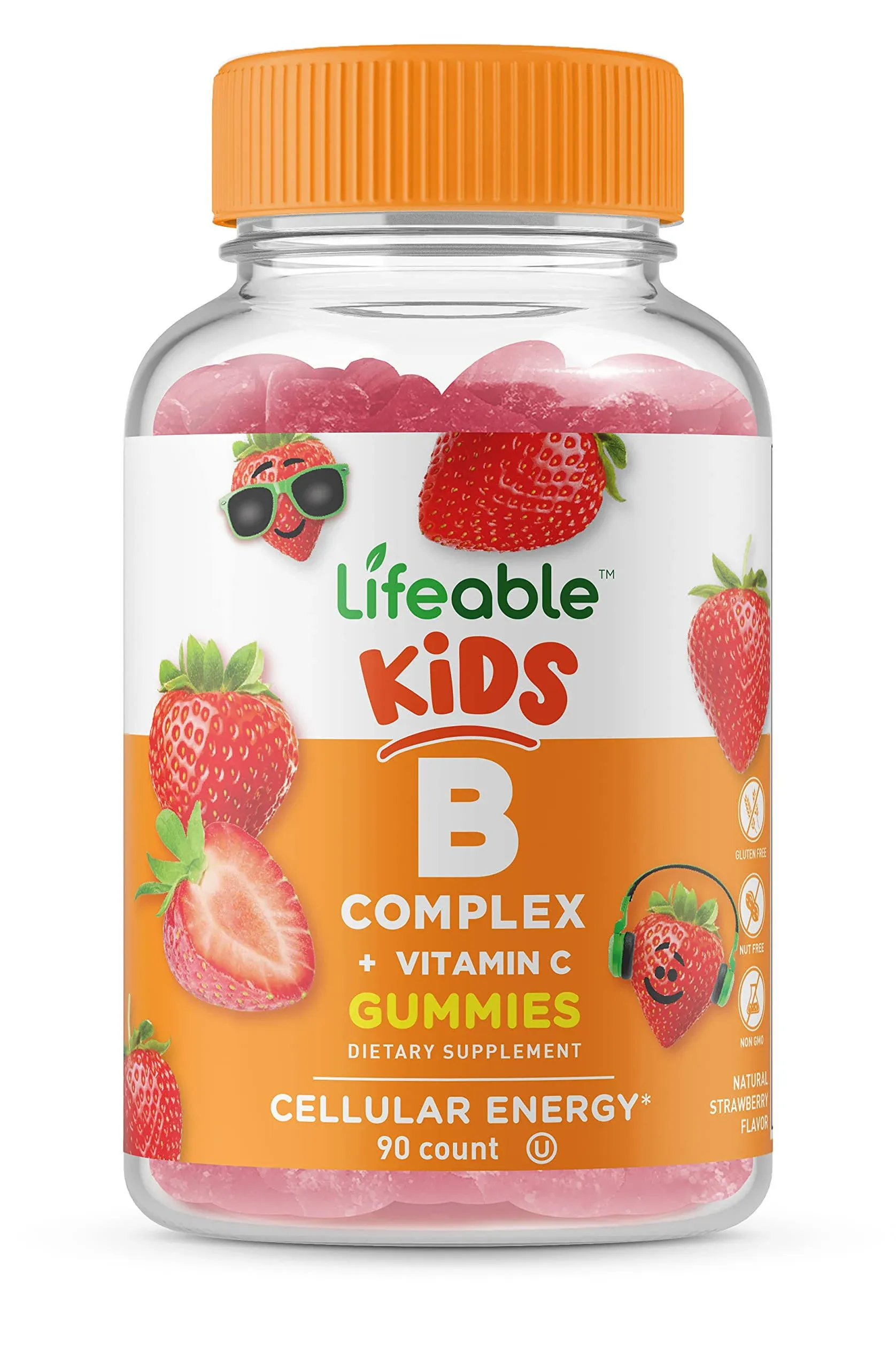 B Complex Gummies with Vitamin C for Kids