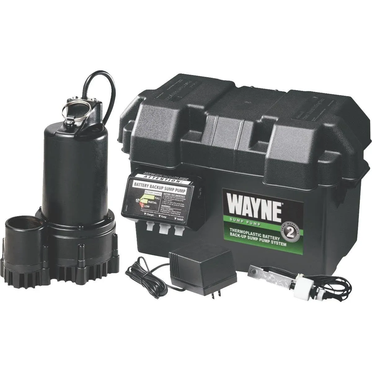 Wayne - ESP25n - Battery Backup Sump Pump (1500 GPH @ 10')