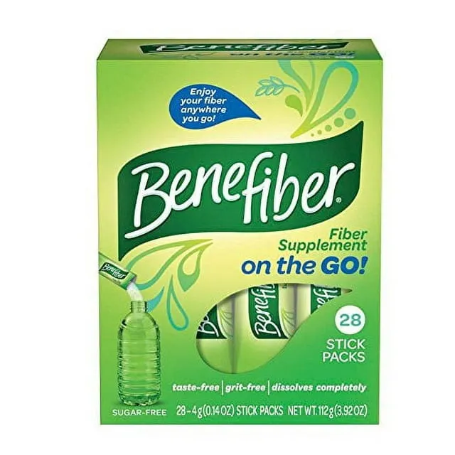 Benefiber Drink Mix, Taste Free, 28 Stick Packs