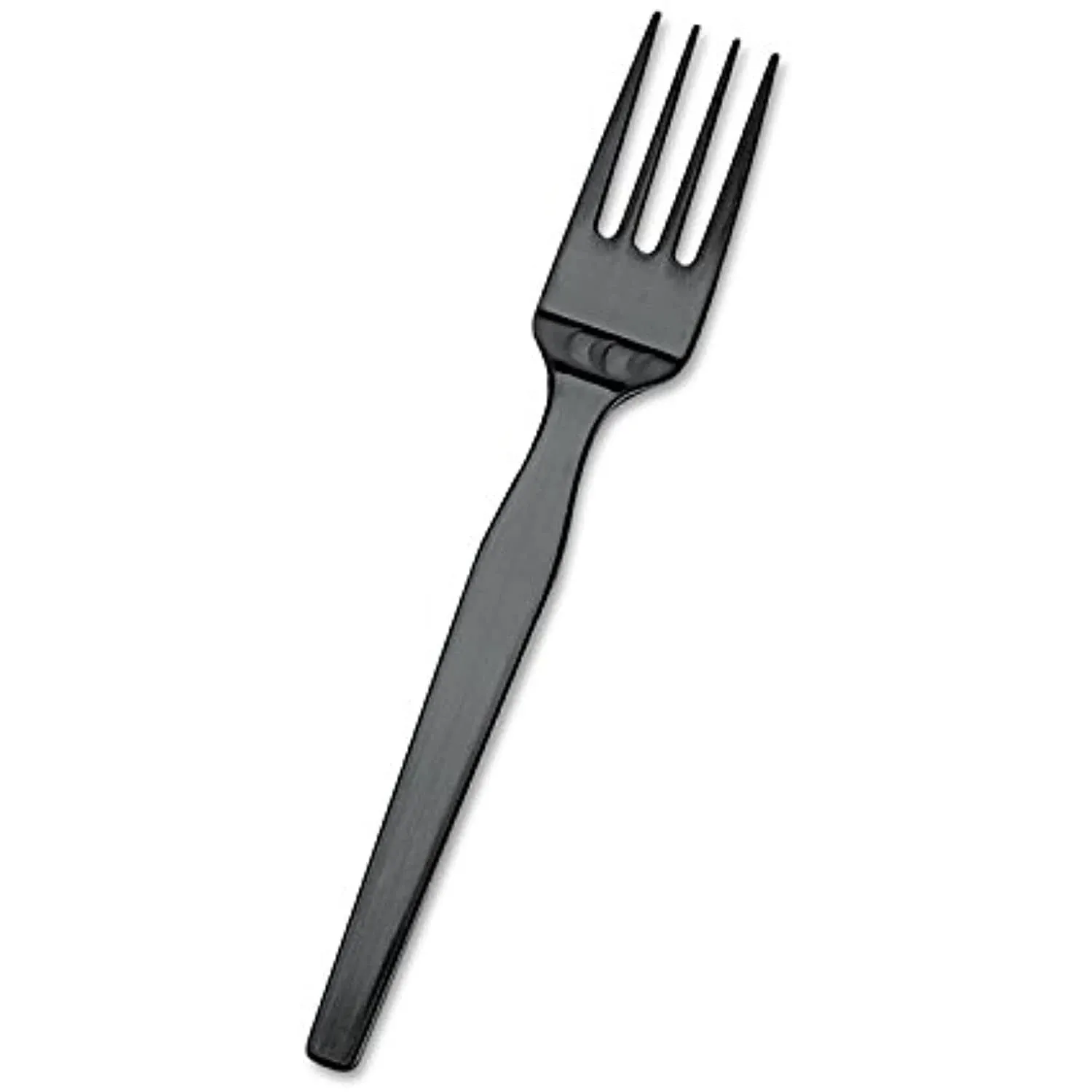 Dixie SmartStock Plastic Cutlery Refill, Forks, Black