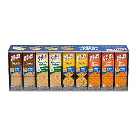 Lance Sandwich Crackers Variety Pack, 36 ct.