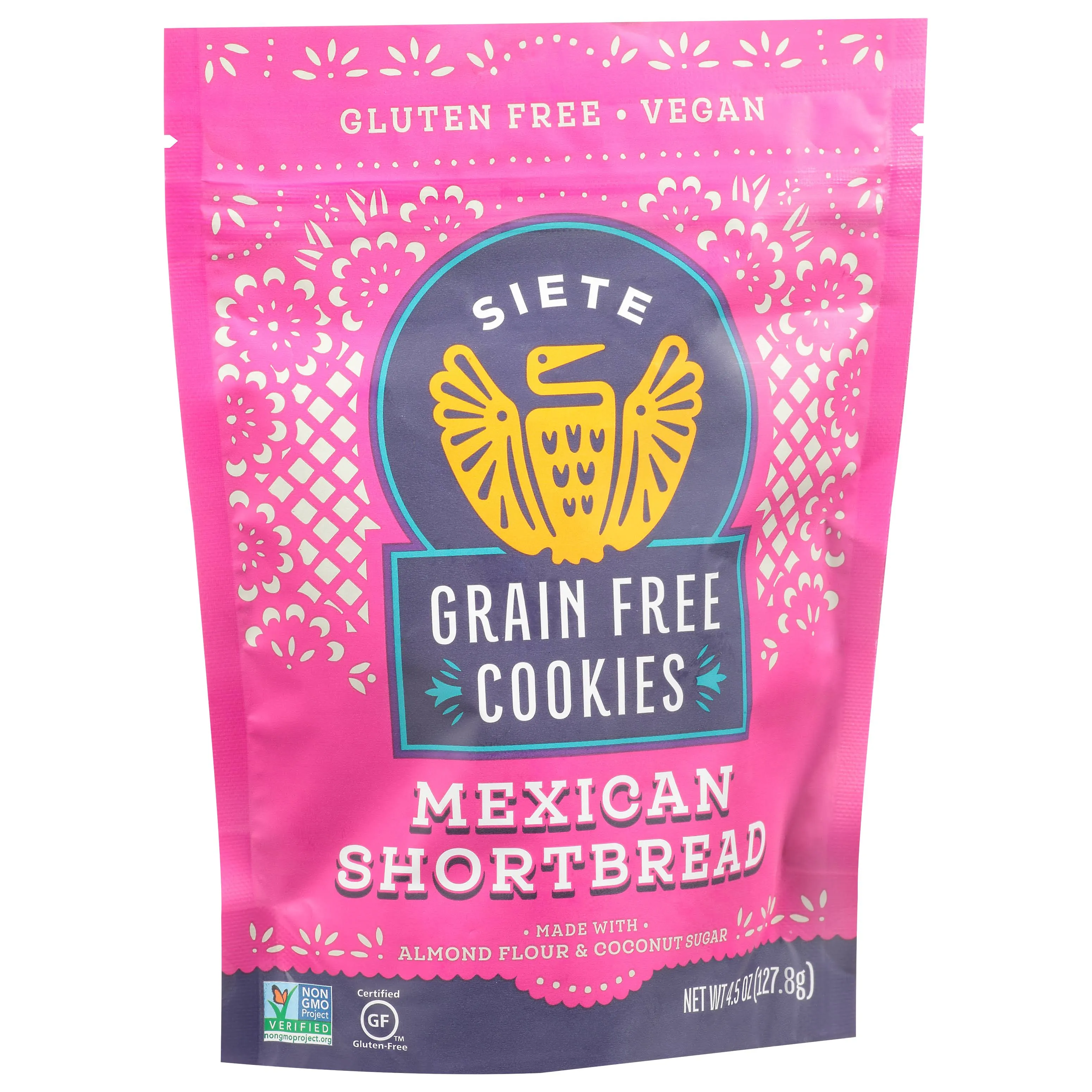 Siete Cookies, Grain Free, Mexican Shortbread - 4.5 oz