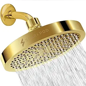 Shower Head - High Pressure Rain - Premium Quality Luxury Design - 1-Min Inst...