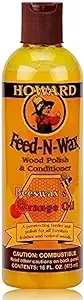 Howard Feed-N-Wax Wood Polish Conditioner