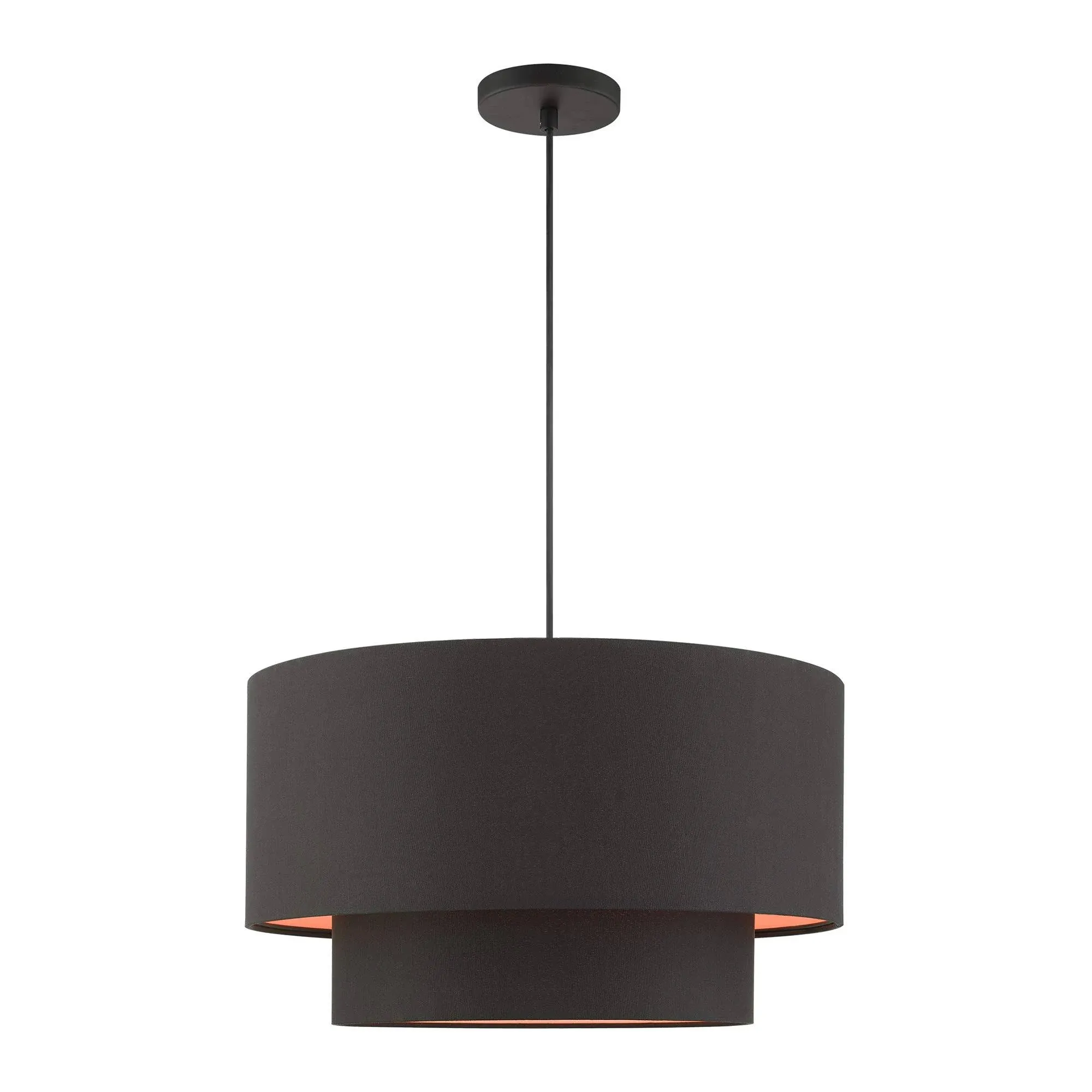 Livex Lighting Sentosa 3 - Light Pendant in Black