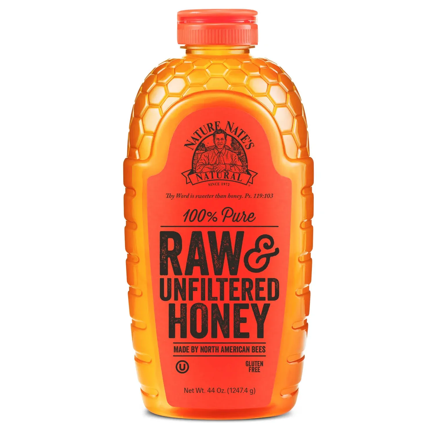 Nature Nate&#039;S 100% Pure Raw and Unfiltered Honey (44 Oz.) 