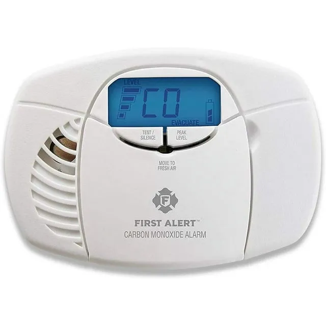 First Alert Battery Digital Display Carbon Monoxide Alarm Co410