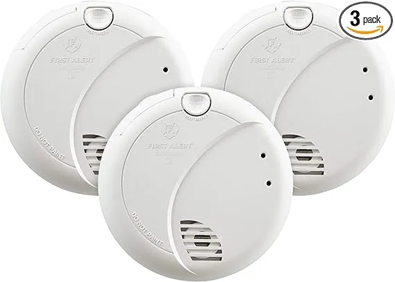 First Alert Photoelectric Smoke Alarm 7010B