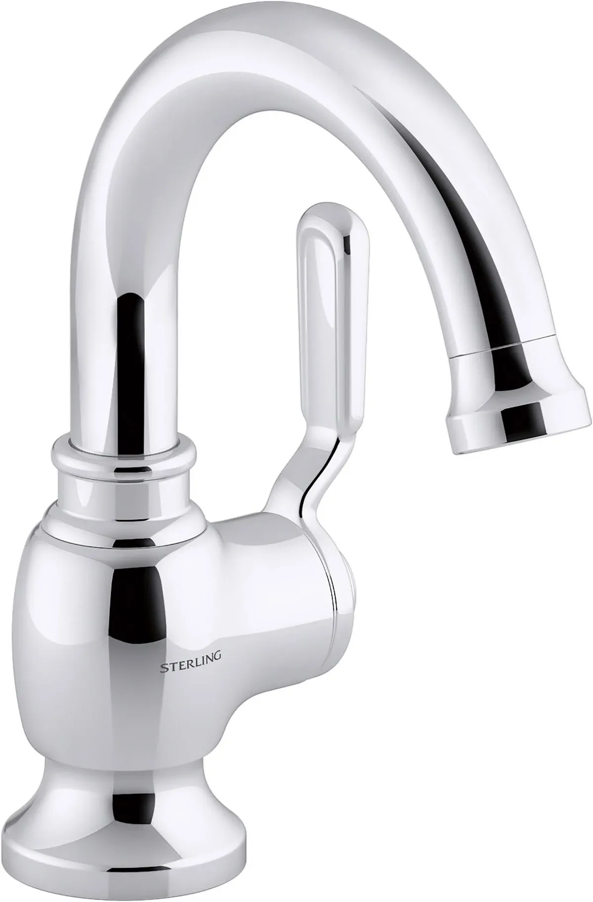 KOHLER Sterling Ludington 27374-4-CP Single-Handle Bathroom Faucet w/ Drain NEW