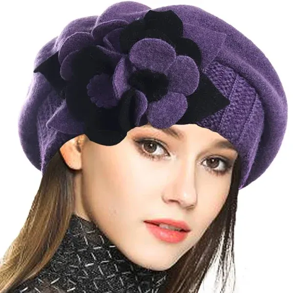 VECRY Lady French Wool Beret