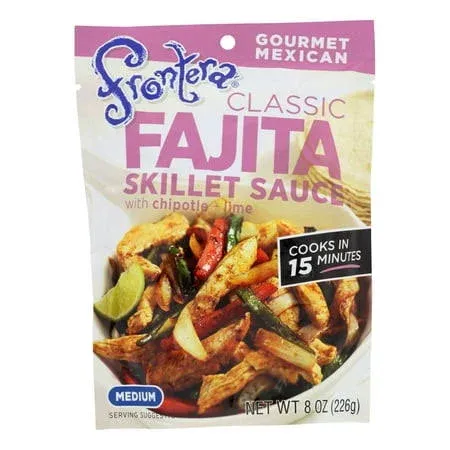 Frontera Foods Fajita Skillet Sauce, Classic, 8 Ounce (Pack of 6)