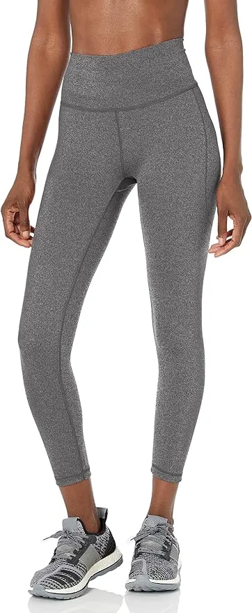 NEW Adidas Yoga Studio 7/8 Leggings womens Medium M Dark Heather Grey workout