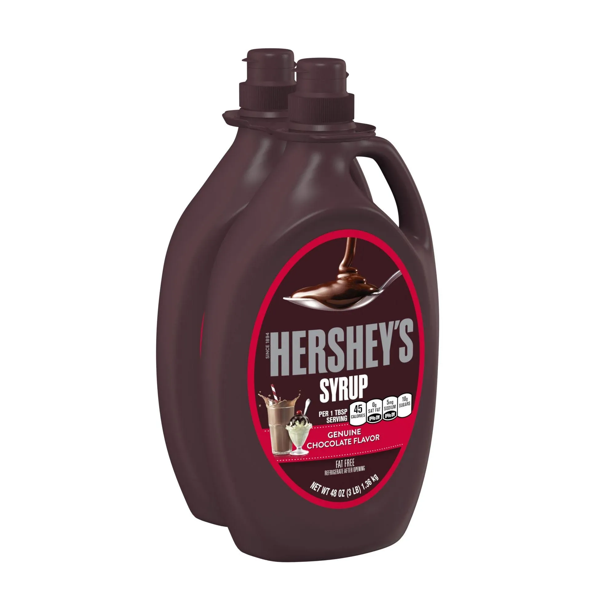 Chocolate Syrup HERSHEY&#039;S {48 oz., 2 pk.}