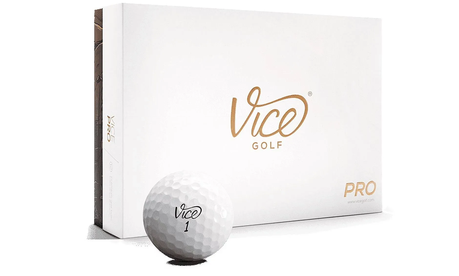 Vice Pro Golf Balls - White