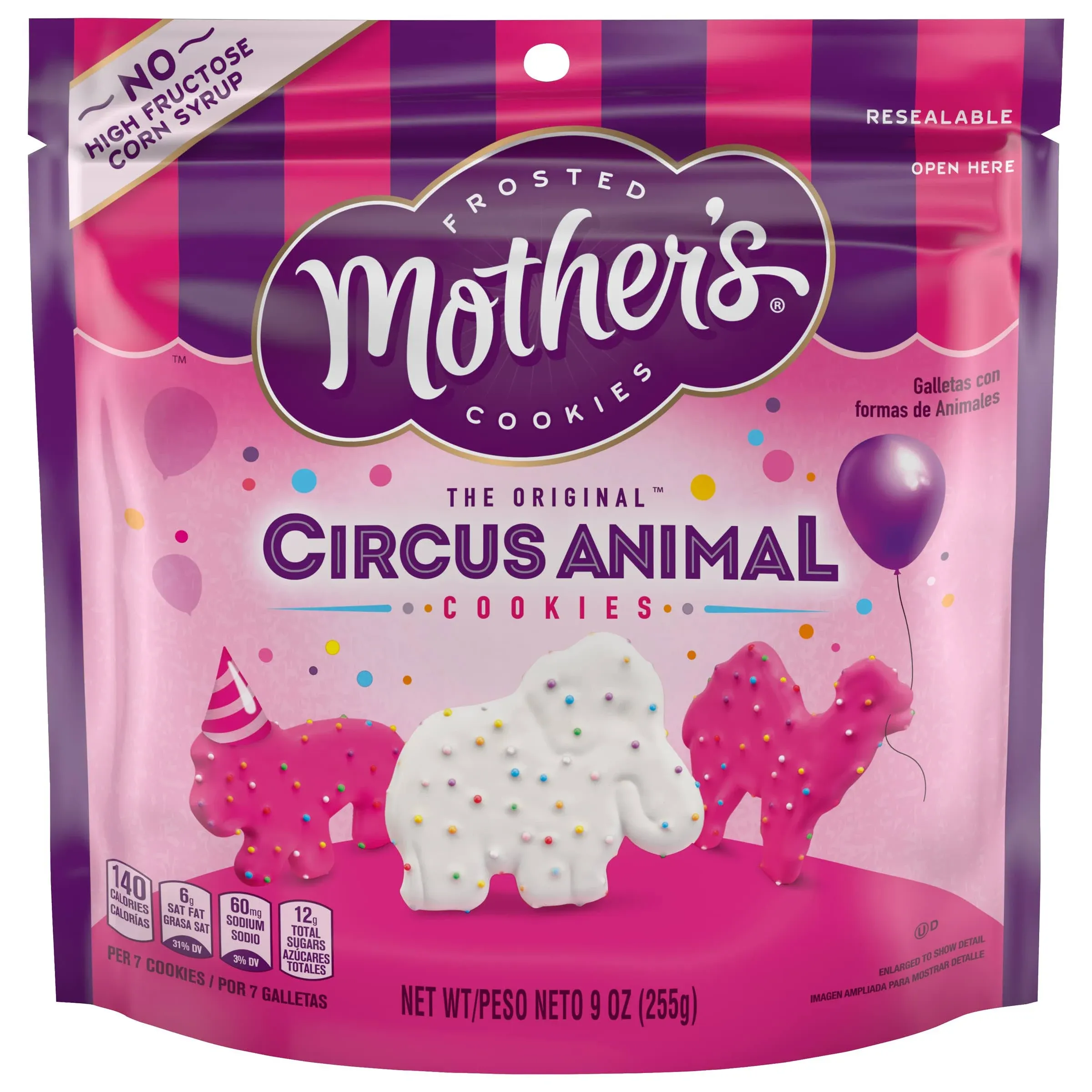 Mother's - Frosted Circus Animal Cookies, 9 oz.