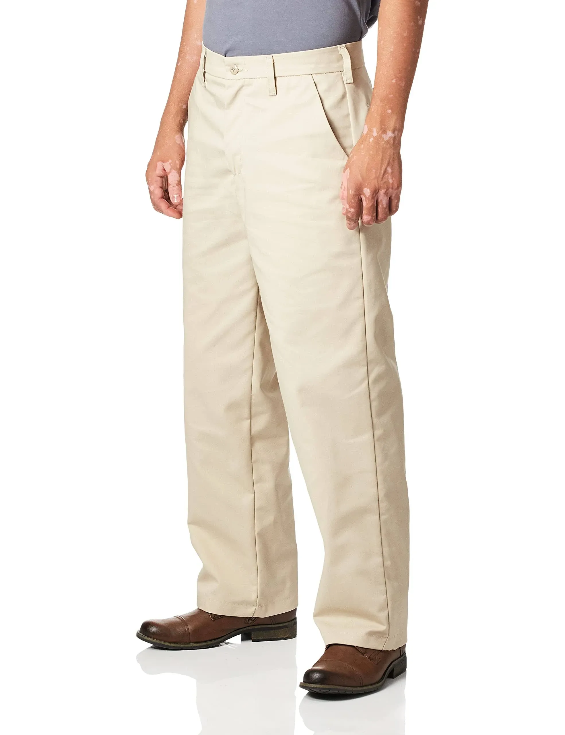 Red Kap Men's Wrinkle-Free Regular Fit Twill Blend Work Pants