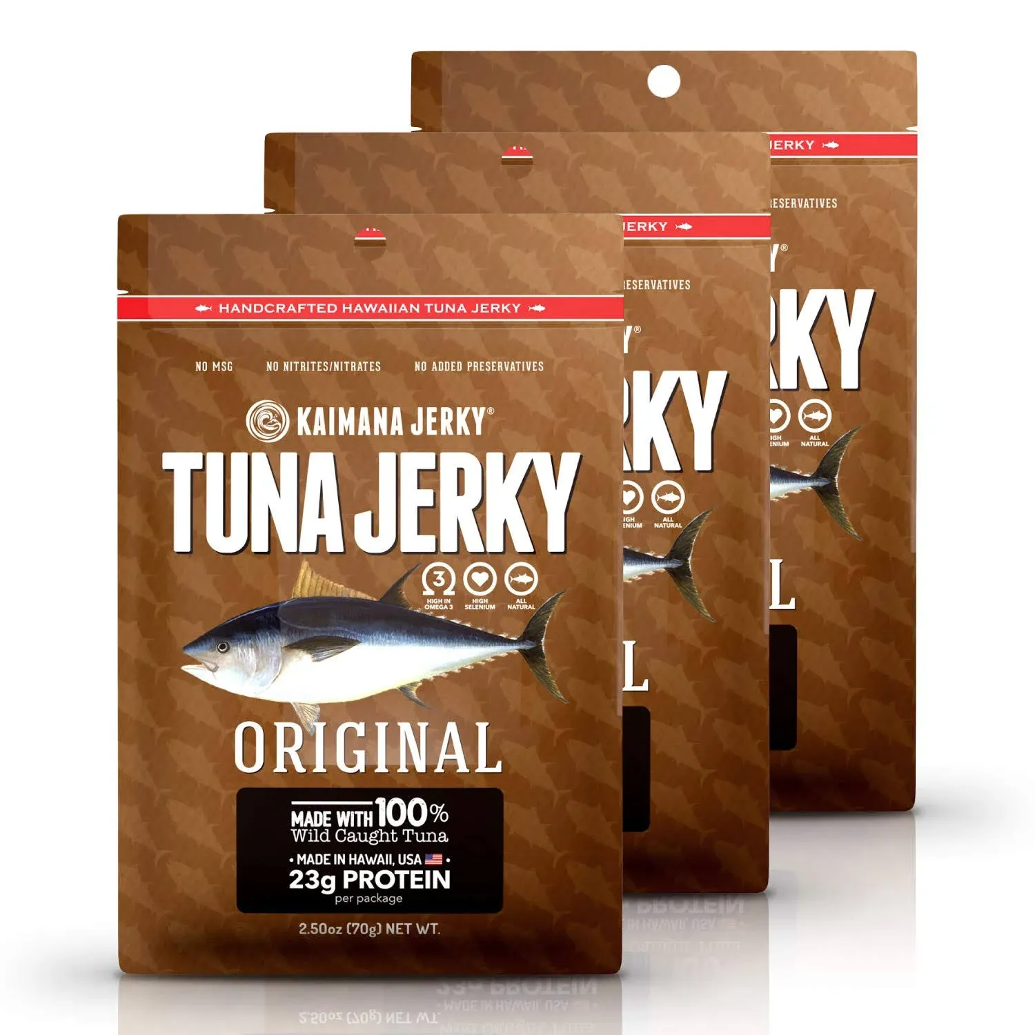 Kaimana Jerky - Lemon Salt Ahi Tuna Jerky