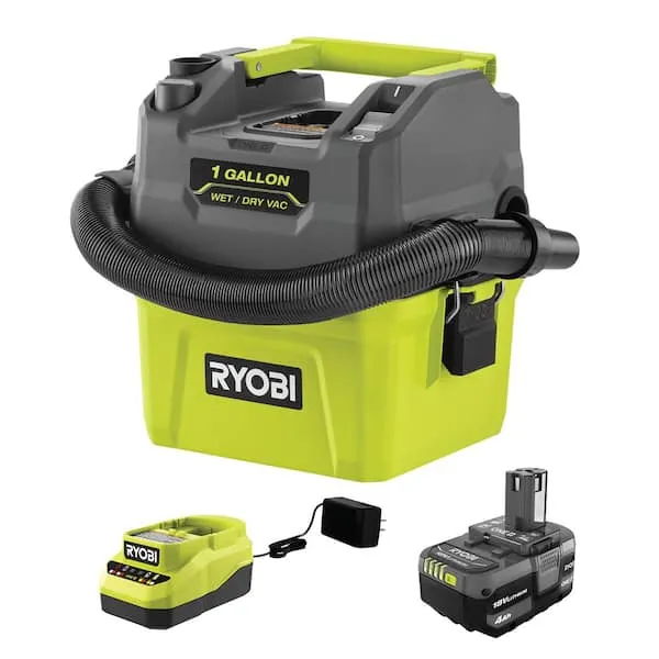 RYOBI 18V ONE+ Cordless 1 Gal. Wet/Dry Vacuum