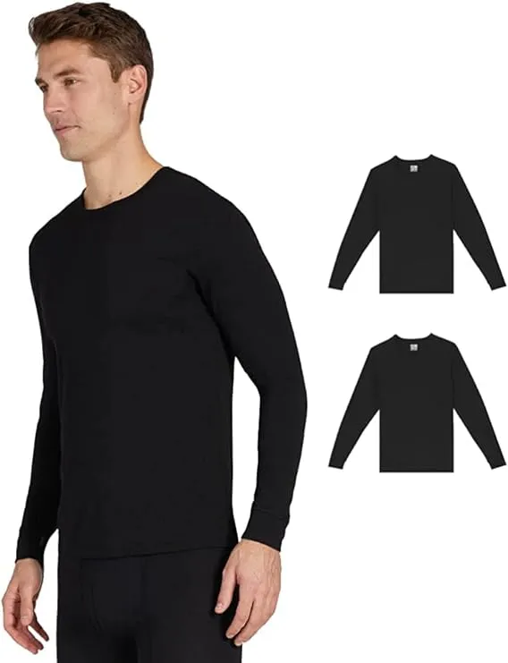 32 Degrees Men's Performance Lightweight Thermal Baselayer Crewneck Top