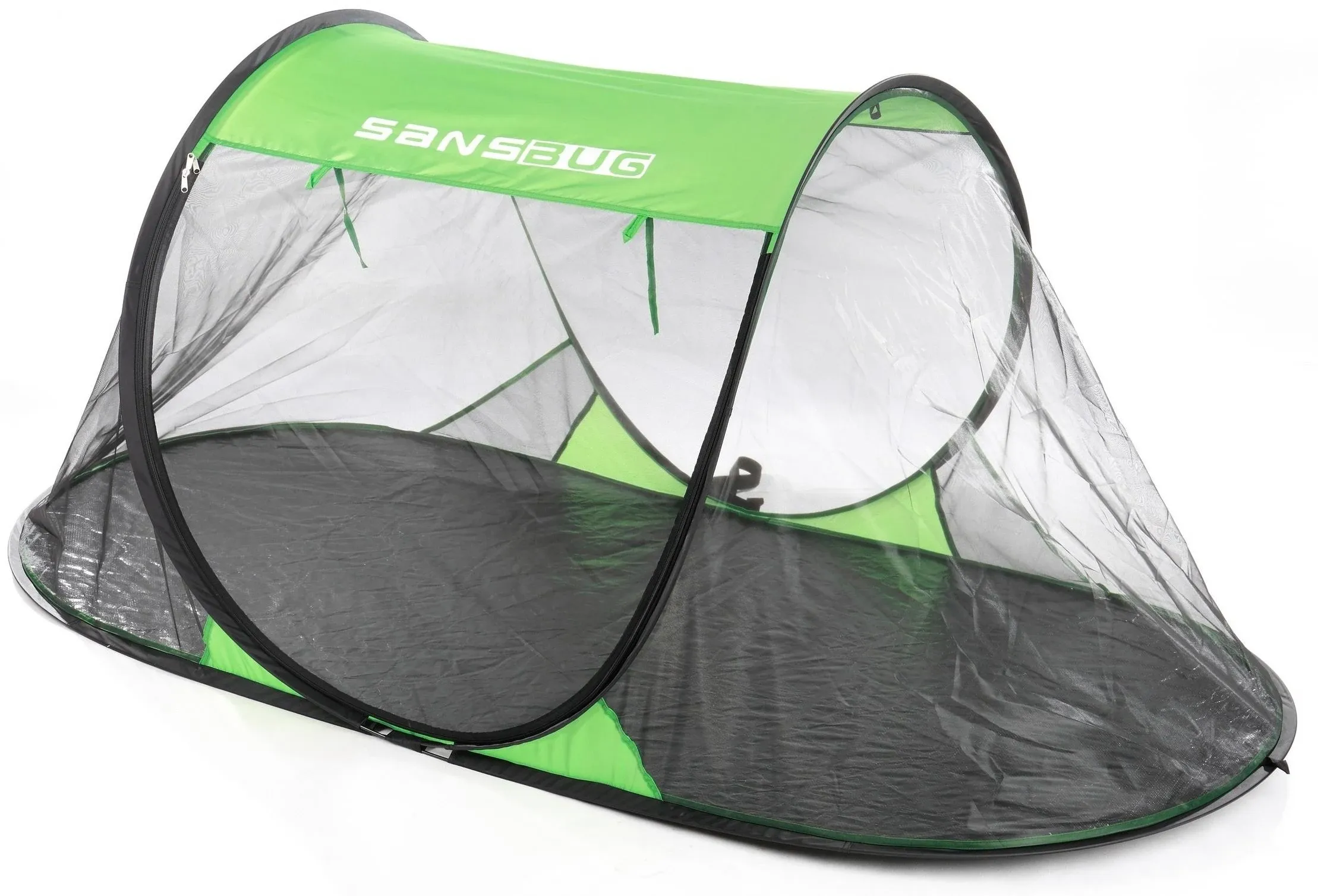 Pop up Bed Tent for 1-Person (Full-Mesh, Poly Floor)